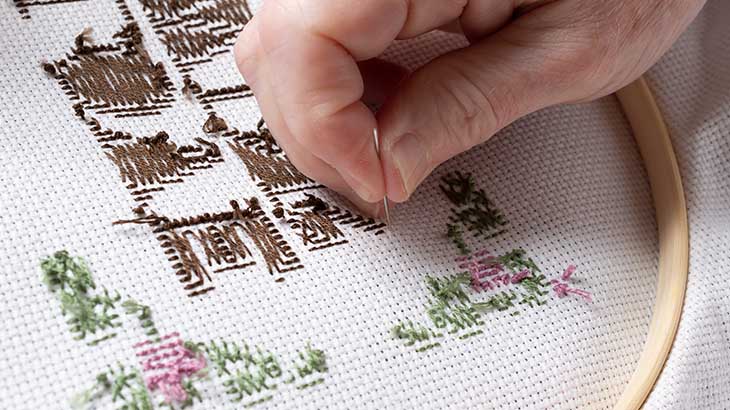 Techniques of embroidery
