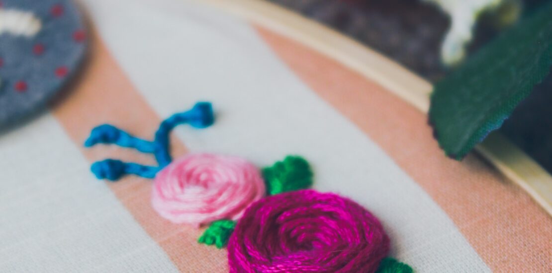 Embroidery with Chenille Yan
