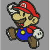 Mario embroidery design