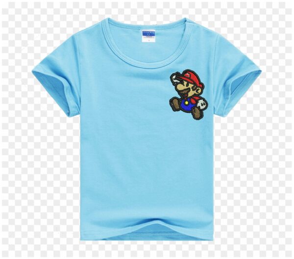 Mario design 2 dollar 4 Mario t shirt pocket size
