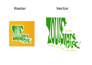 BSF- Louisiana vector