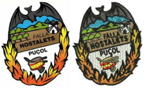 Embroidery design Hostalet ready