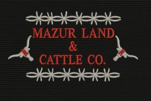 Embroidery designs Letchworth eagle-Mazur Cattle and vector ready 2 Mazur Cattle embroidery design