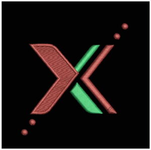 Embroidery designs x pockit logo and scannix ready 1 x pockit logo EMBROIDERY DESIGN