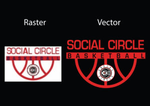 Vector design Social Circle BasketBall (Black red) and Social Circle BasketBall ready 2 vector design Social Circle BasketBall