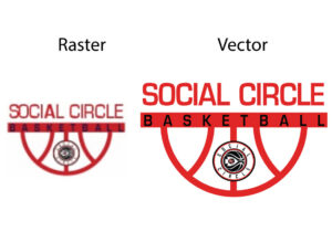 Vector design Social Circle BasketBall (Black red) and Social Circle BasketBall ready 1 vector design Social Circle BasketBall (Black red)