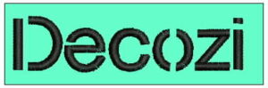 Embroidery design Decozi rady 1 Embroidery design DECOZI