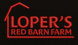 Embroidery design Lopers Red Barn Farm