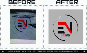 raster to vector elite nation logo