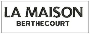 La maison embroidery design ready 1 La maison embroidery design