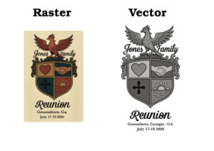 Vector digitizing Jones Family Reunion 26