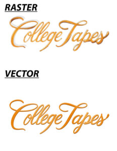 Vector design College Tapes ready 3 College Tapes vector