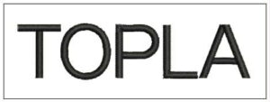 Embroidery design topla