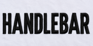 handlebar embroidery design