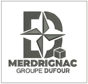 Embroidery design Merignac